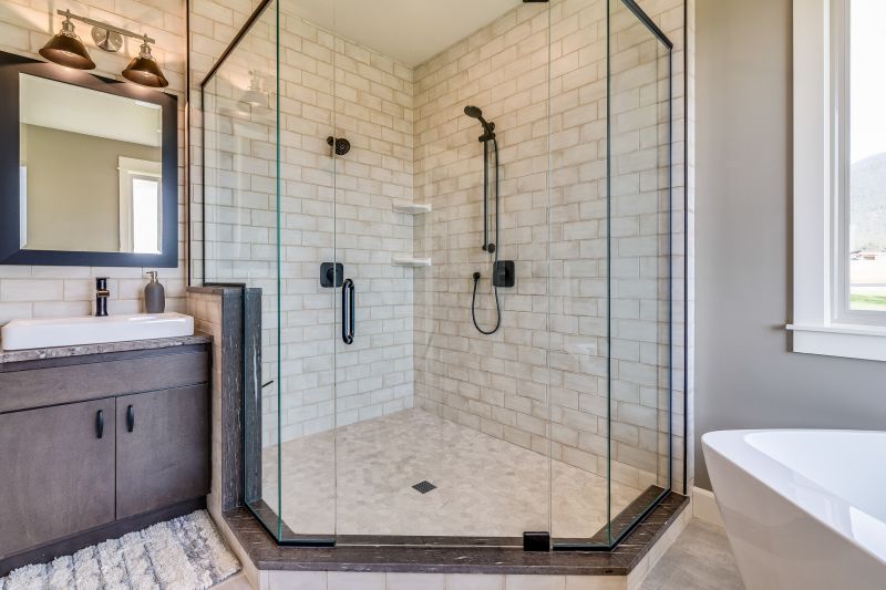 Linear Shower Stall